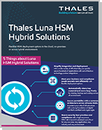 Thales Luna HSM Hybrid Solutions - Infographic